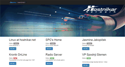 Desktop Screenshot of hostnikar.net