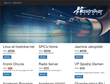 Tablet Screenshot of hostnikar.net